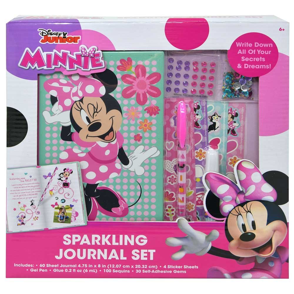 Minnie Sparkling Journal Set in Box