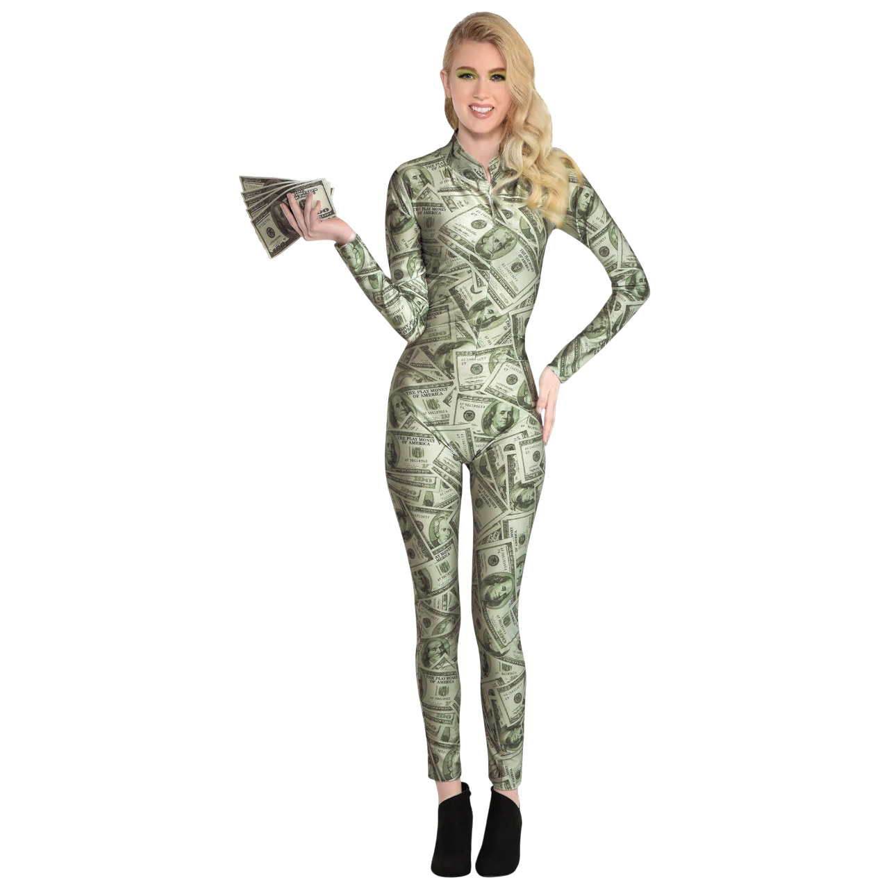 AA Ms.Millionaire CatSuit 1pc (Small-Medium)