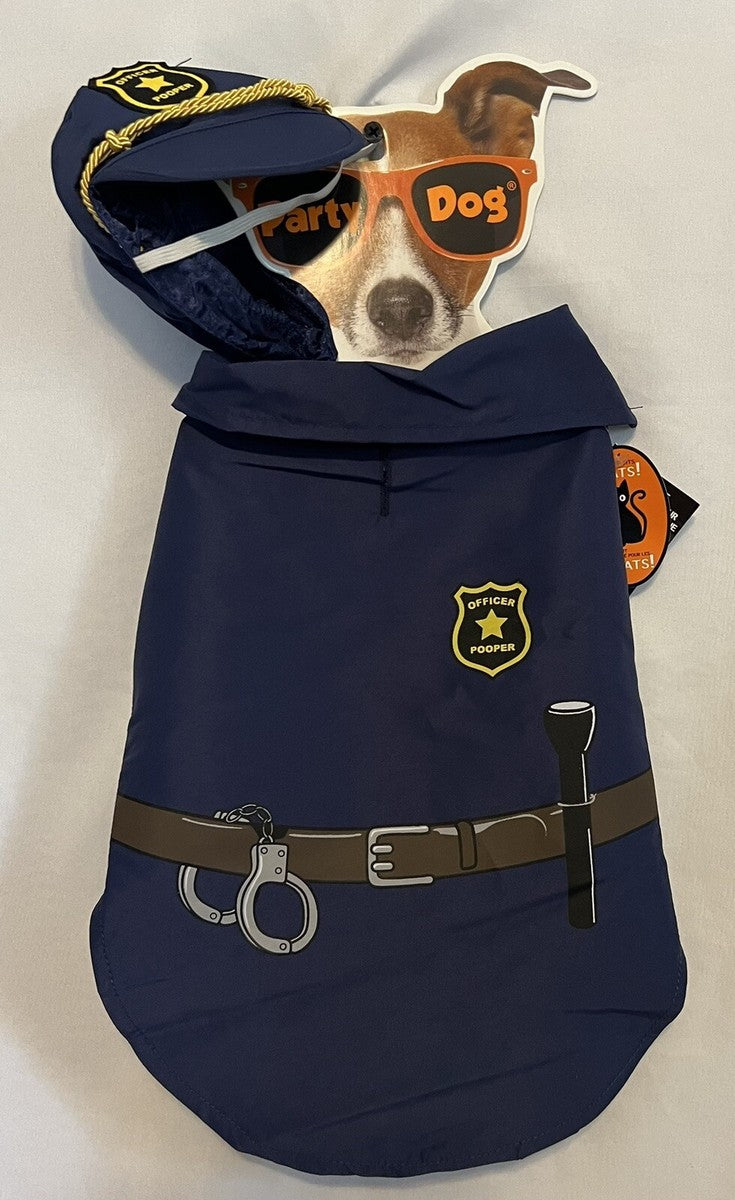 AA Officer Pooper Pet Costume