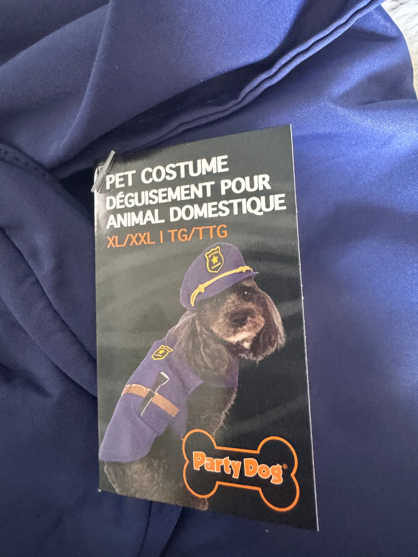 AA Officer Pooper Pet Costume