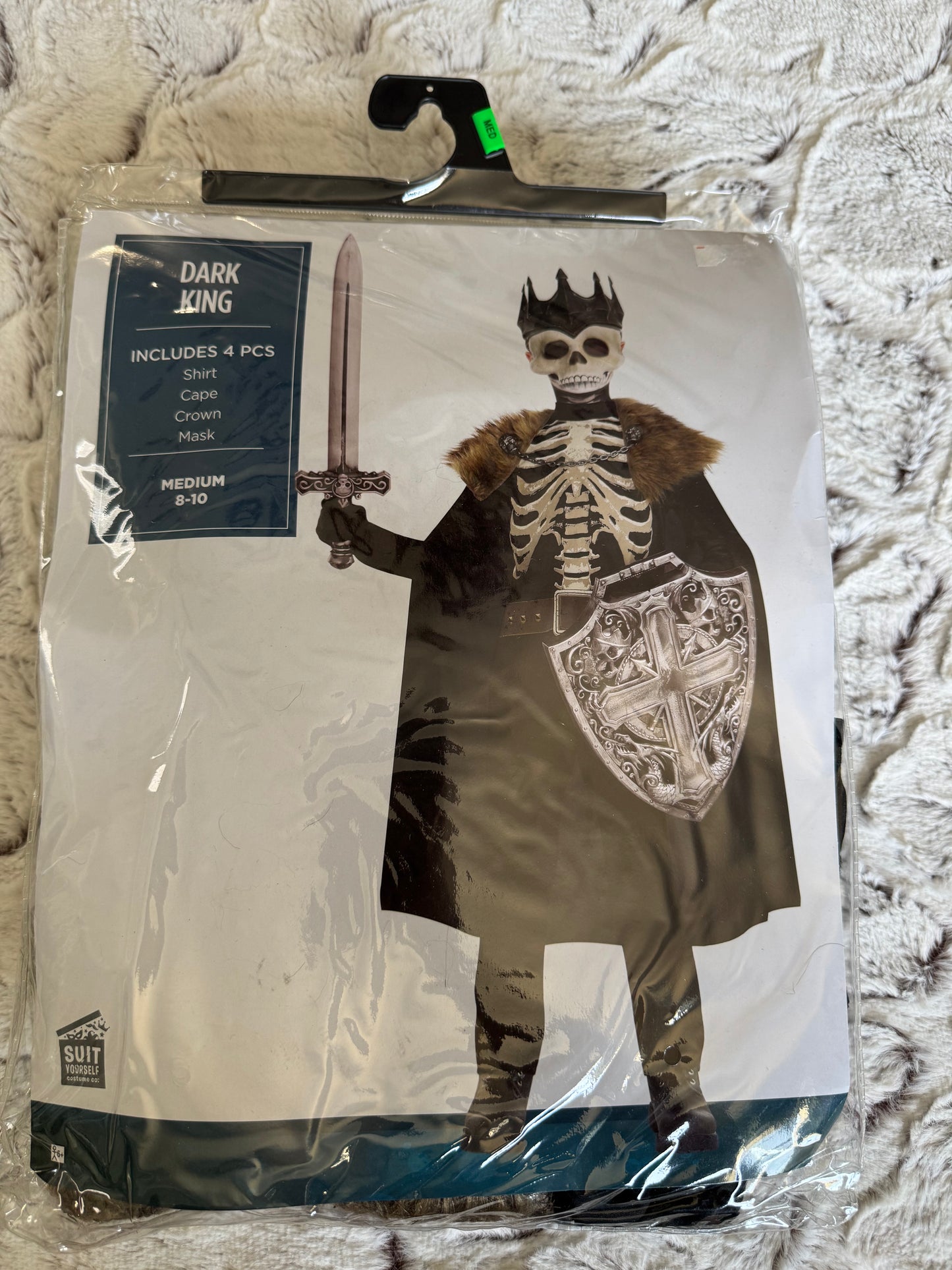 AA Dark King Costume - Youth Medium(8-10yrs)