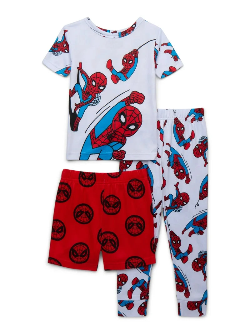 Spiderman Lic Elevated Tight Fit 3 Piece - 3T