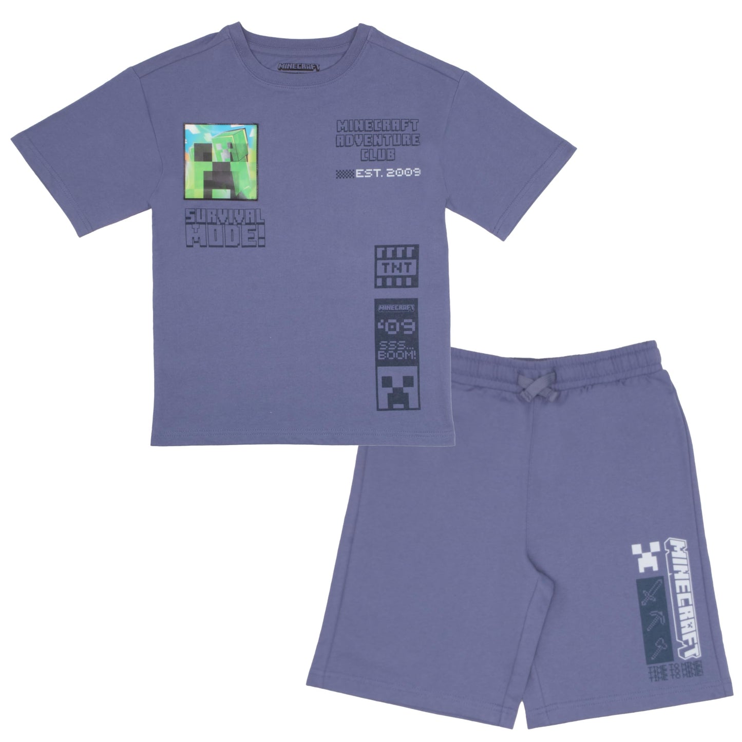 Minecraft 2 Piece Set - Boy (size 5)