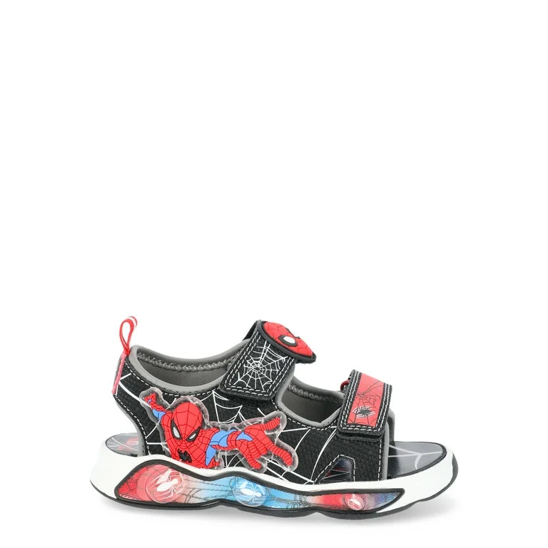 Spiderman Light Up Toddler Sandal - C8
