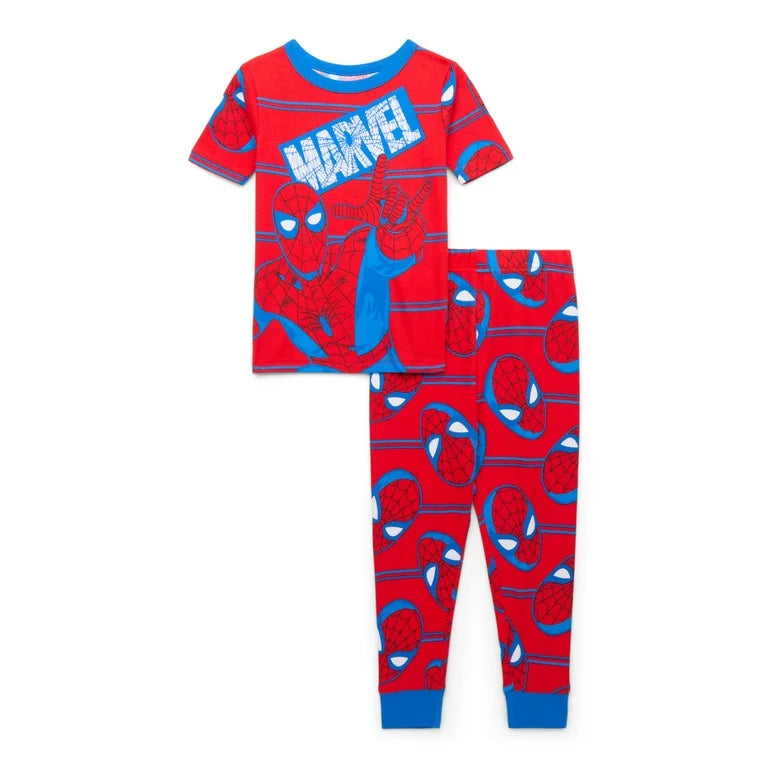 Spiderman 2 pcs Sleep Wear B - 4T