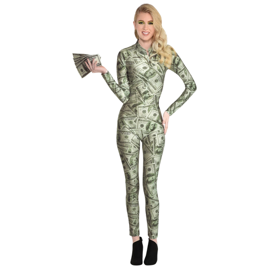 AA Ms.Millionaire CatSuit 1pc (Small-Medium)