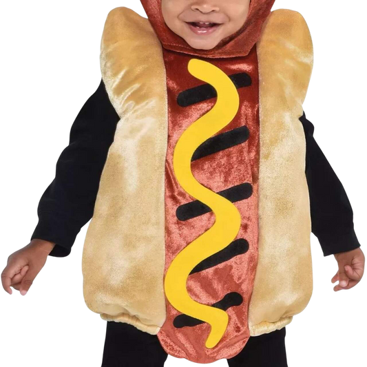 AA Mini Hotdog Costume (18-24months)