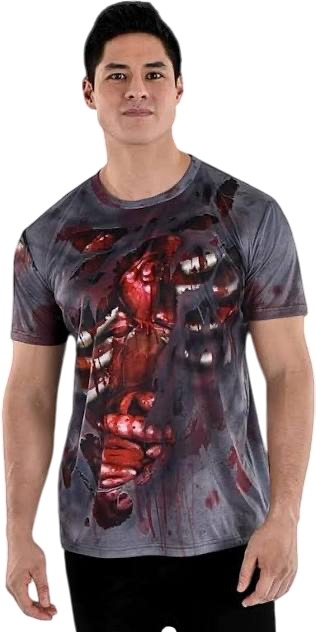 AA Bloody Guts Shirt - Adult L/XL fits up to size 46