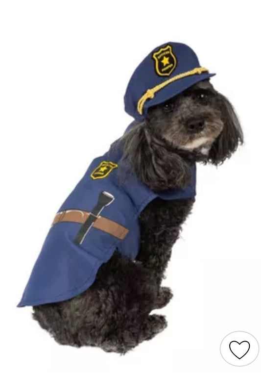 AA Officer Pooper Pet Costume