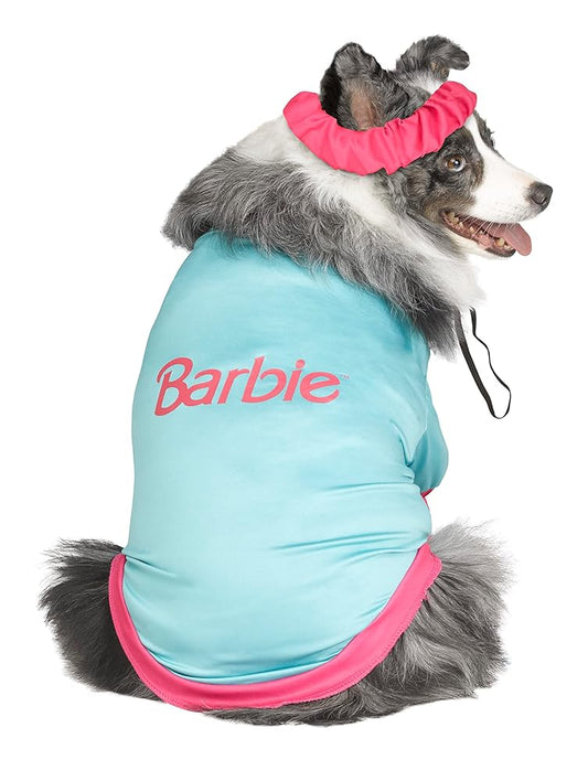 AA Barbie Aerobics Pet Costume-Medium (18-28lbs)